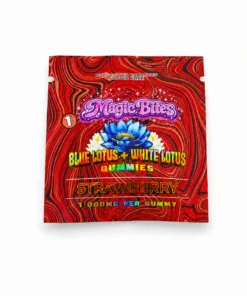 Blue Lotus Strawberry Gummy - 8 Pack