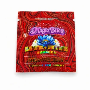Blue Lotus Strawberry Gummy - 8 Pack