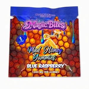 Mad Honey Blue Raspberry Gummy - 8 Pack