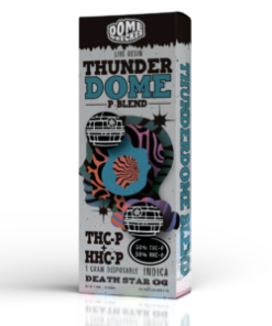 Dome Wrecker – THUNDERDOME DEATH STAR OG 1g disposable (Indica)