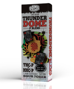 Dome Wrecker – THUNDERDOME SOUR JOKER 1g diposable (Sativa)