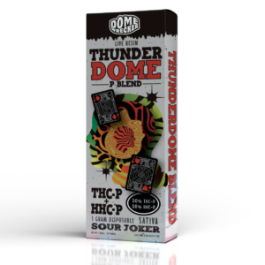 Dome Wrecker – THUNDERDOME SOUR JOKER 1g diposable (Sativa)